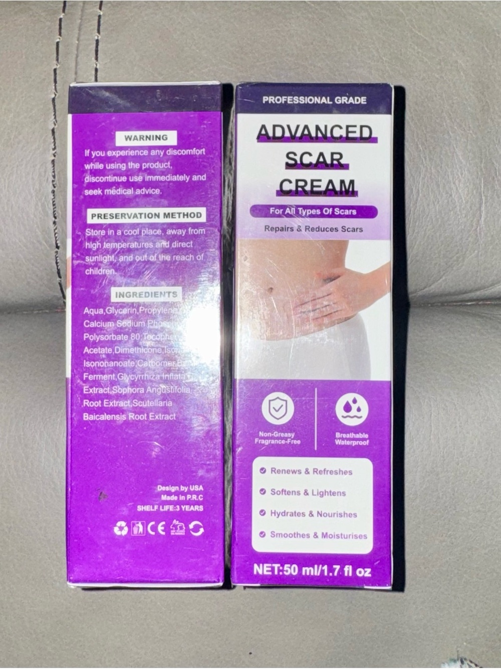 Advanced Scar Cream - 2 new in box